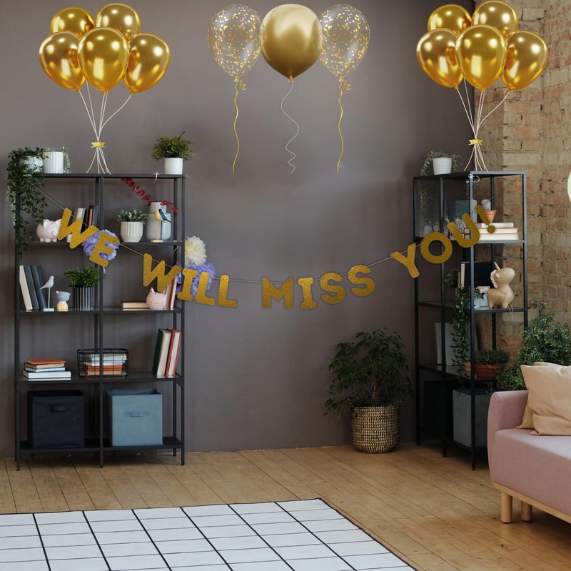 We Will Miss You Banner