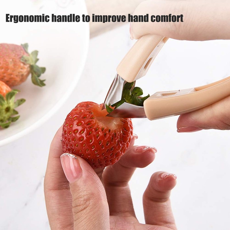 Sahgsa Strawberry Huller Pineapple Eye Peeler Multifunctional Home Kitchen Fruit