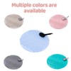 Shoyisenka Non-Slip Shower Mat 30x30cm TPE Bath Tub Mat with
