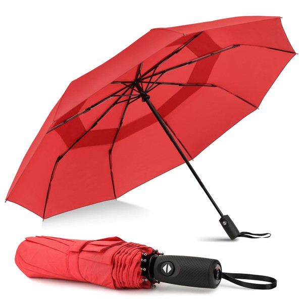 ZOMAKE Umbrella Windproof Strong Compact Umbrellas - Automatic,Folding Wind Resistant