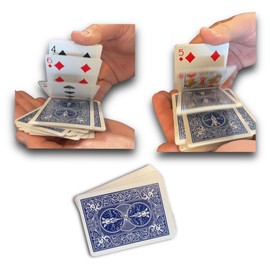 Hat Trick Magic Card Illusions for Beginner to Professional Wizards - Appearing, Teleporting, Transforming Miracles (Blue Svengali Decks (2 Pack) and Standard Deck)