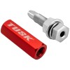 Tusk Quick Release Flag Pole Holder 1/4" Pole Red 1177410004