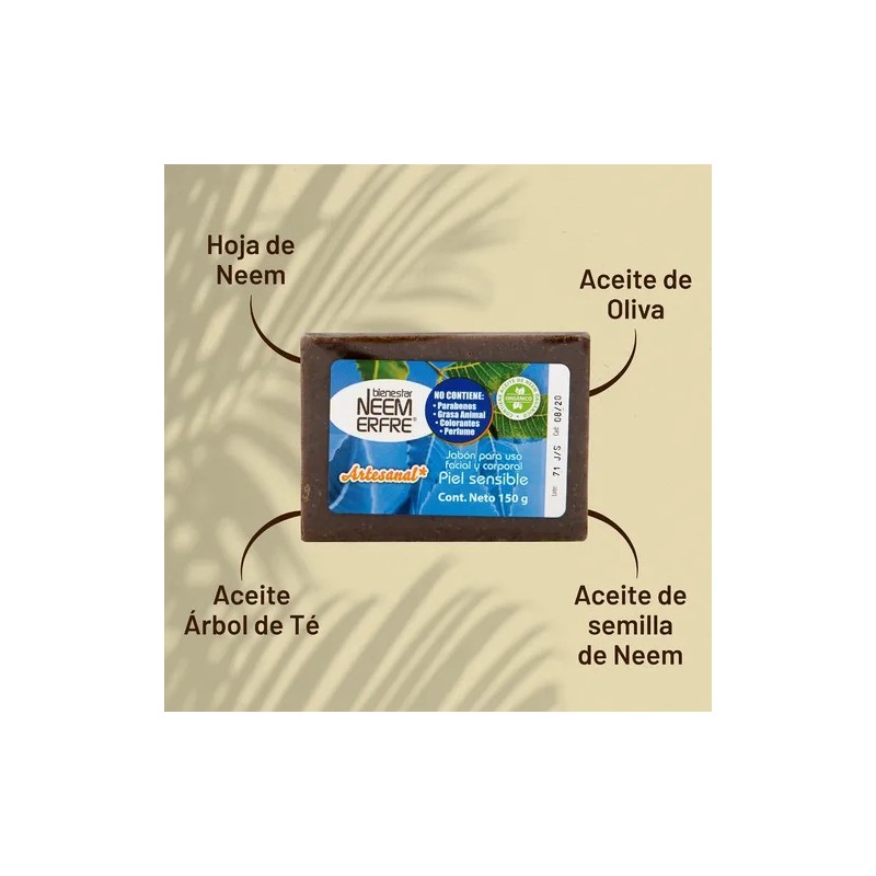 Paq 2 Jabón Sensible Corporal Y Facial - Erfe