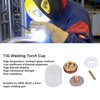 5Pcs/Set TIG Welding Torch Cup Brass Glass Cups Collet Nozzle