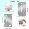 4 Pcs Erasing Shields Stainless Steel Drawing Template Shields Drafting