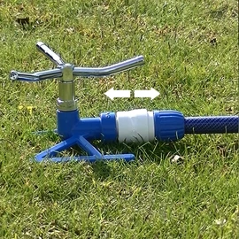 Takagi Metal Circular Sprinkler Sprinkler, Blue, 13.9 x 14.9 x 10 cm