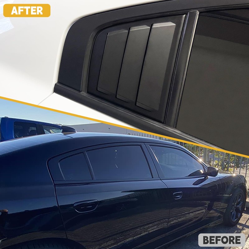 TENGBASE for Dodge Charger 2011-2023 2024 Side Window Shades Cover