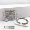 Luxfancy Pulsera Jade Birmano, Set de 2 Pulseras de Piedras