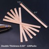 Woho 120 Packs Upgrade Spanish Cedar Wood Spills Strips Sticks