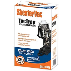 Blue Rhino SkeeterVac TracTrap Replacements, Sticky Trap for Mosquitoes and Insects for Use with SkeeterVac Mosquito Killer â 2 Pack