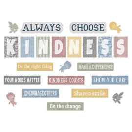 Teacher Created Resources Classroom Cottage Always Choose Kindness Bulletin Board (TCR7172)