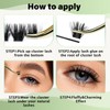 Lash Clusters 96pcs Individual Lashes Y22 D Curl 14mm Eyelash