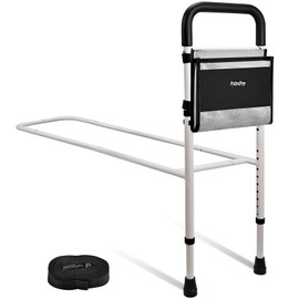 PidmFoy Bed Rails for Elderly Adults Safety, Height Adjustable Bed Cane, Bed Assist Rails for Seniors with Support Feet, Bedrails for Elderly Adults Grab Bar Bed Handrails for All Kind of Beds