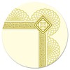 Southworth CTP2V Premium Certificates Ivory Spiro Gold Foil Border 66