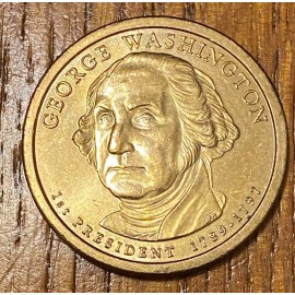 2007 D George Washington $1 coin circulated