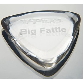 V-Picks™ Big Fattie Guitar and Mandolin Picks 5.85 mm Crystal Clear