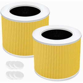 Core Mini Replacement Filter for LEVOIT Core Mini Air Purifier,Core Mini-P, 3-in-1 H13 True HEPA Filter for Levoit Filter Replacement Core Mini,Replace Part# Core Mini-RF Filter Replacement,Pet Care