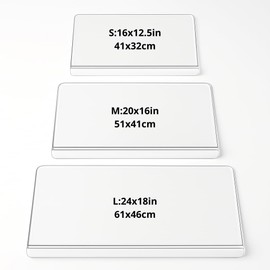 NAURLEF Large Acrylic Cutting Board