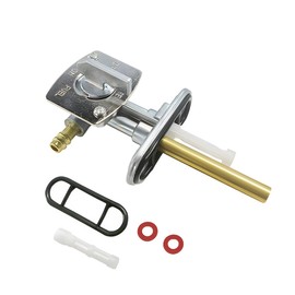 Wevdn Fuel Gas Tank Petcock Valve, Fuel Petcock Valve Shut Off Switch with Gasket, Fuel Valve Petcock Assembly for LTZ400 2003-2008 LTZ 250 YFM 600, ATV Motorcycles Accessories