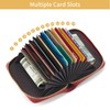 QIUTIMIY Card Holder Credit Card Holder Slim Wallet Mini Wallet,