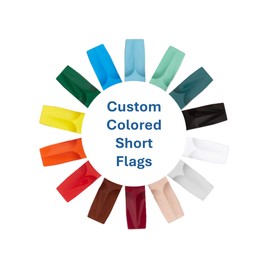 Kull Industries Exam Room Flags, Medical Door Flags for Doctors Offices, Hospitals and Clinics, Customize you Colors, 2 Flag System, 3 inch Short