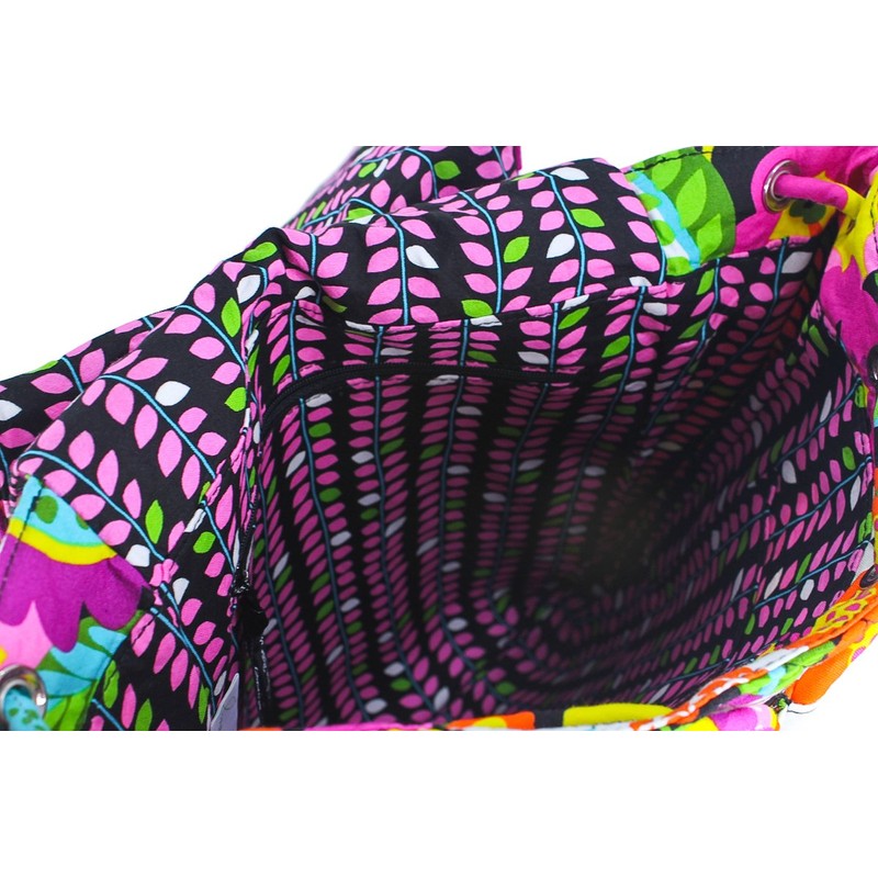 Vera Bradley Backpack Tote Va Va Bloom