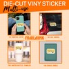 Set 3Pcs Violent Little Thing Sticker Fourth Wing Quote Stickers