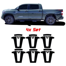 Gomu 20" Wheel Rim Overlay Pre Cut Graphic Vinyl Decal Compatible with Tundra TRD Sport 2014-2021 - Chrome Pink