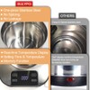 Sulypo Electric Percolator Coffee Maker with Double Layer Stainless Steel,