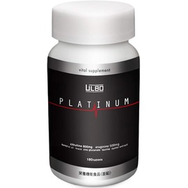  ULBO PLATINUM Dietary Supplement, Uses Formula with 8 Strictly-selected Components; Functional Nutritional Food with Citrulline, Arginine   Zinc; 180 Capsules