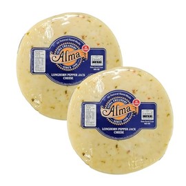 Alma Cheese Full Moon - Longhorn Pepper Jack (Pack of 2)