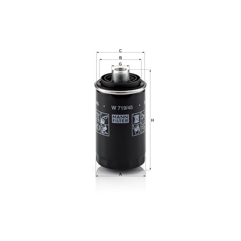 Filtro Aceite Mann Filter W719/45