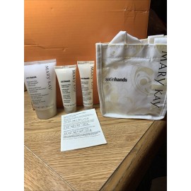 Mary Kay Fragrance Free Satin Hands Pampering Set Deluxe MINI Travel Size