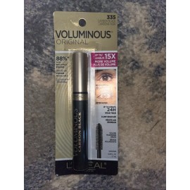 L'Oreal Paris Loreal Paris  Mascara Voluminous Carbon Black #335  2X Fuller Lashes  0.26fl oz