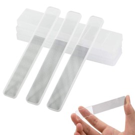 Nano Glass Nail Files Nano Crystal Mini Fingernail File Upgrade Nail Buffers Nail Polishing Strip Professional Crystal Nail Manicure Tool. 3 Pcs/Set