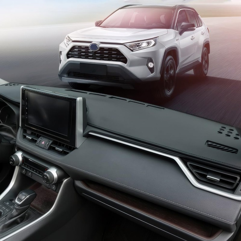 REPOYUL Dashboard Cover Mat Fit for Toyota RAV4 2025 2024