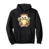 Pineapple Hedgehog Watercolor Hedgehog Lover Artwork Pullover Hoodie