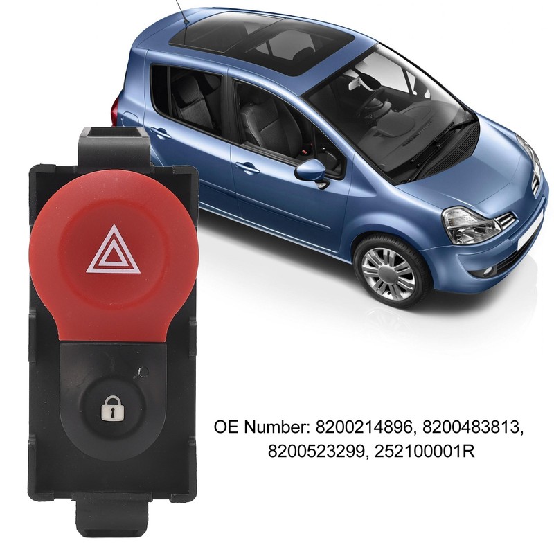 Hazard Warning Light Switch 8200523299 Hazard Warning Indicator Light Switch
