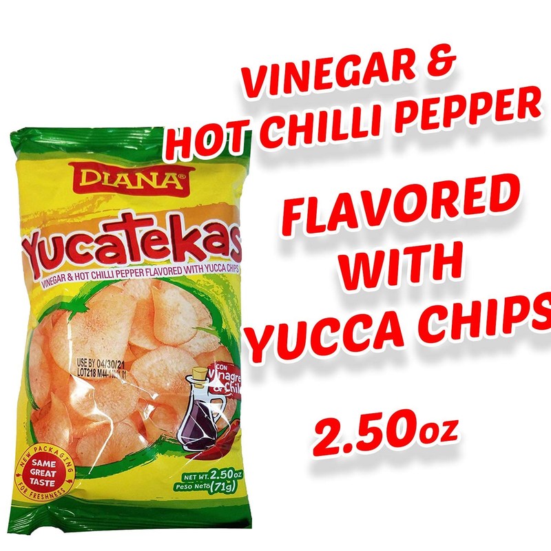 Diana Yucatekas ( VINEGAR & HOT CHILLI PEPPER FLAVORED WITH