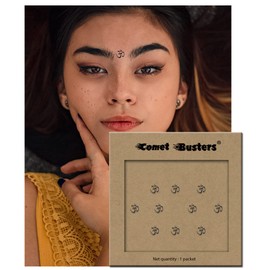 Comet Busters Black Traditional Om Bindi