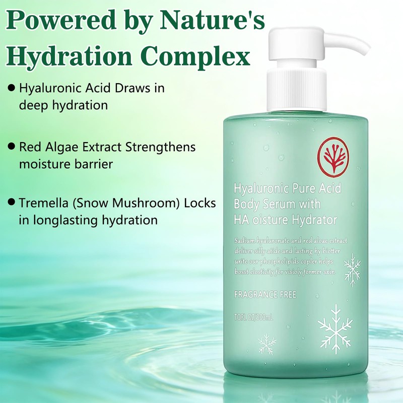 Hyaluronic Acid Body Serumr – Body Serum, Fast-Absorbing Body Care,