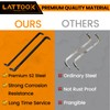 LATTOOK Right Angle Offset Screwdriver Set, 5PCS 90 Degree Z-Type
