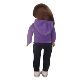Unbranded Love Sweat Suit for 18 inch doll