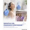 2 Pcs Silicone Shower Steamer Tray, Soap Dish Holder with