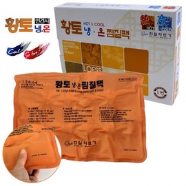 Hanil Medical Cotton Red Clay Poultice Pack (Large) Cold and Hot Poultice Pack Loin stew 14ea