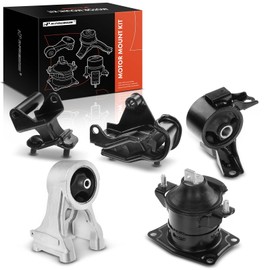 A-Premium 5PCS Engine Motor Mount and Transmission Mount Set Compatible with Honda Odyssey 2008 2009 2010 V6 3.5L, VTEC, Automatic Transsion, Replace# 50820-TK8-A61, 50810-SHJ-A00