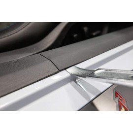 Metal Magery Sheet Metal Skin Wedge Pry Bar Tool Door Panel and Trim Removal Tool (One Pack)