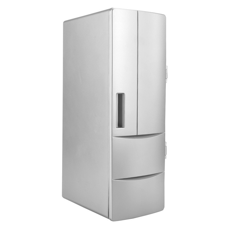 Portable USB Mini Fridge Freezer Refrigerator Cooler and Warmer For