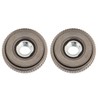 2Pcs Angle Grinder Flange Nut Self Locking M14 50mm Alloy