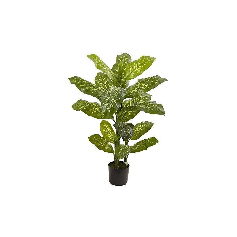 Nearly Natural 4ft. Dieffenbachia Plant (Real Touch)